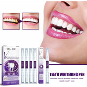 Teeth Whitening Gel Pen - No Sensitivity & Mint Flavor - Beautiful White Smile