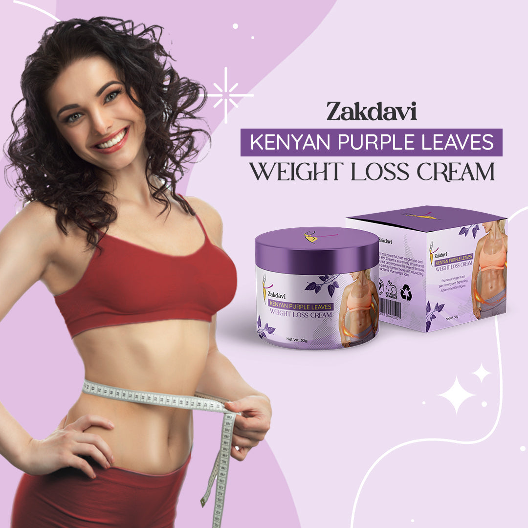 Zakdavi™ Kenyan Purple Leaves Weight Loss Cream - My Store
