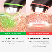 Age-R Booster Pro | 6-in-1 Real Glass Glow Device | Looking Glass Skin with Enhanced Absorption, Radiance, Elasticity,Pore Care | LED Anti-Wrinkle Device | Korean Skin Care