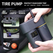 5-in-1 Smart Car Kit Portable Car Vacuum Cleaner 19000 Pa Wireless Automotive Vacuum