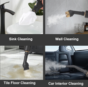 Portable Handheld High Pressure Steam Vacuum Cleaner Machine for Kitchen Bathroom Tile